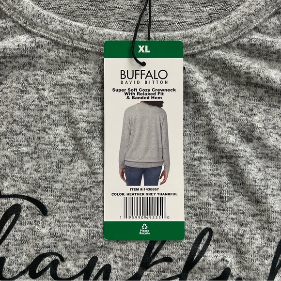 BUFFALO David Bitton ladies sweatshirt - Picture 10 of 12